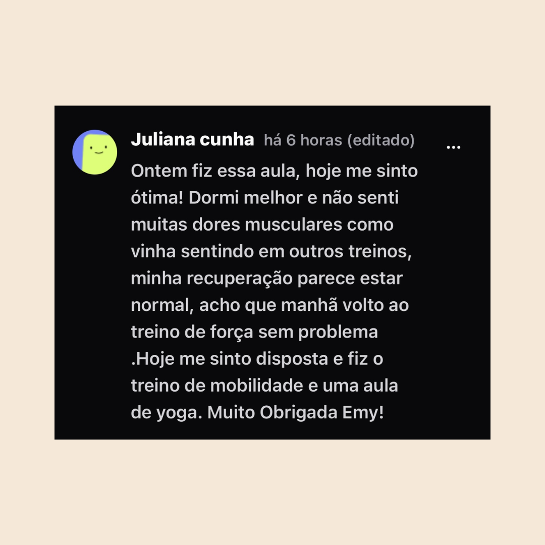 Print do depoimento 5